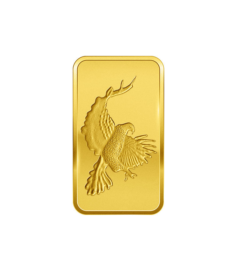 999.9 Gold Minted Bar - 1 gram