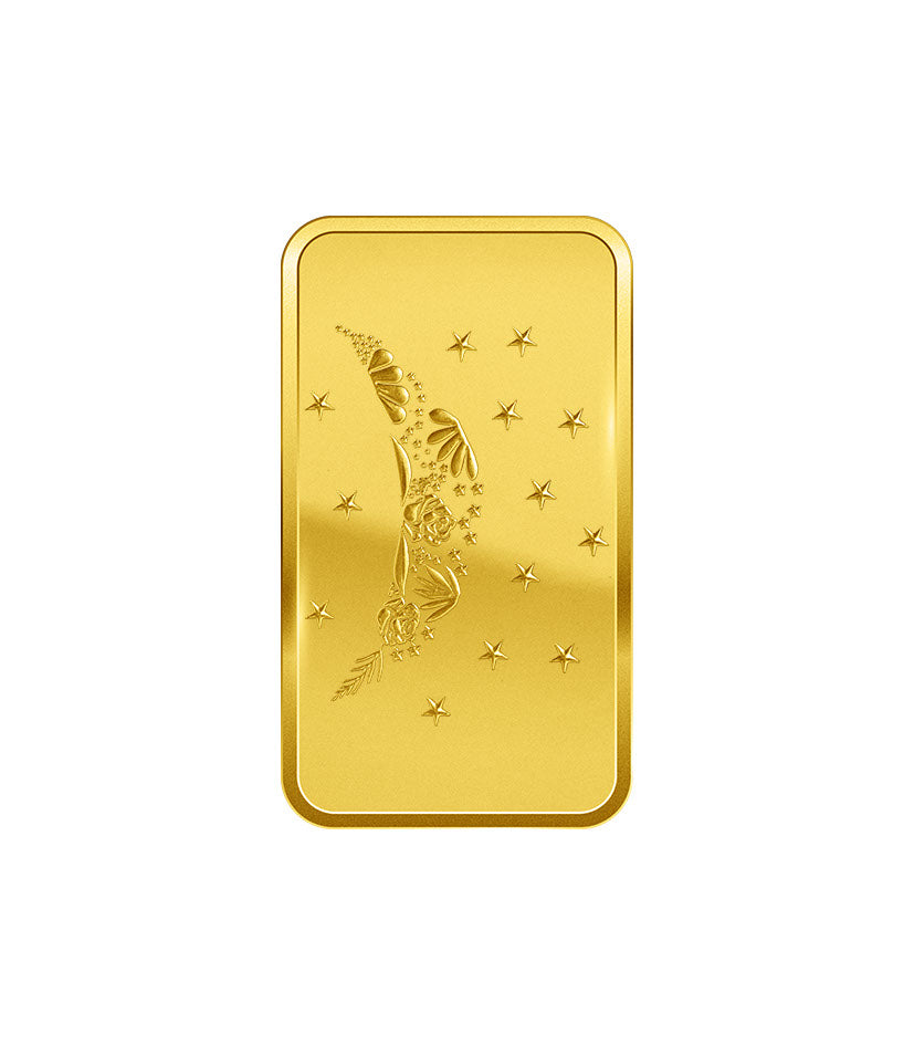 999.9 Gold Minted Bar - 1 gram