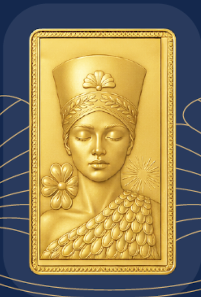 999.9 Swiss Gold Minted Bar -20 grams Lady Alya