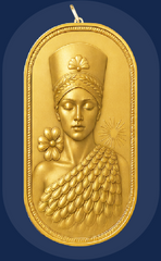999.9 Swiss Gold Minted Bar -5 grams Ovalya Lady Alya